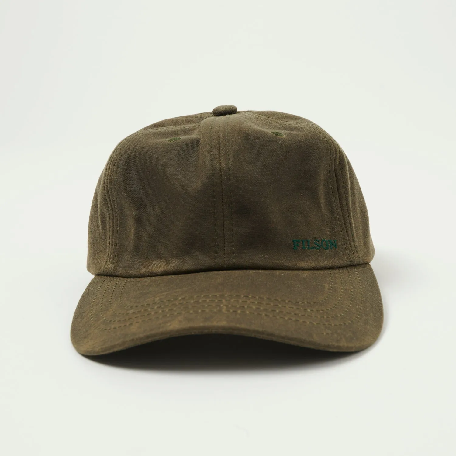 Filson Tin Cloth Low-Profile Logger Cap - Otter Green sold by Son of a Stag product image thumbnail 2