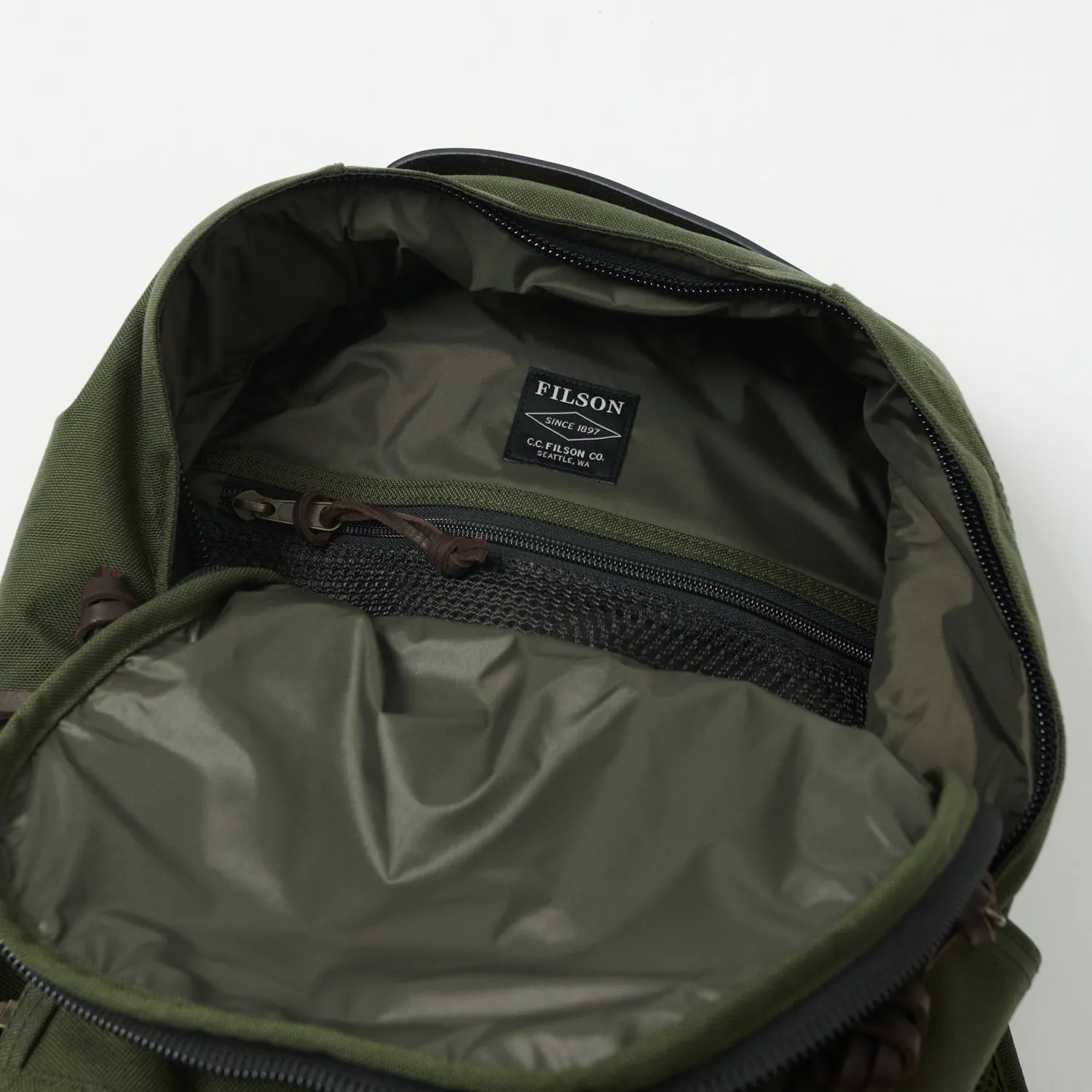 Filson 'Dryden' Backpack - Otter Green sold by Son of a Stag product image thumbnail 4