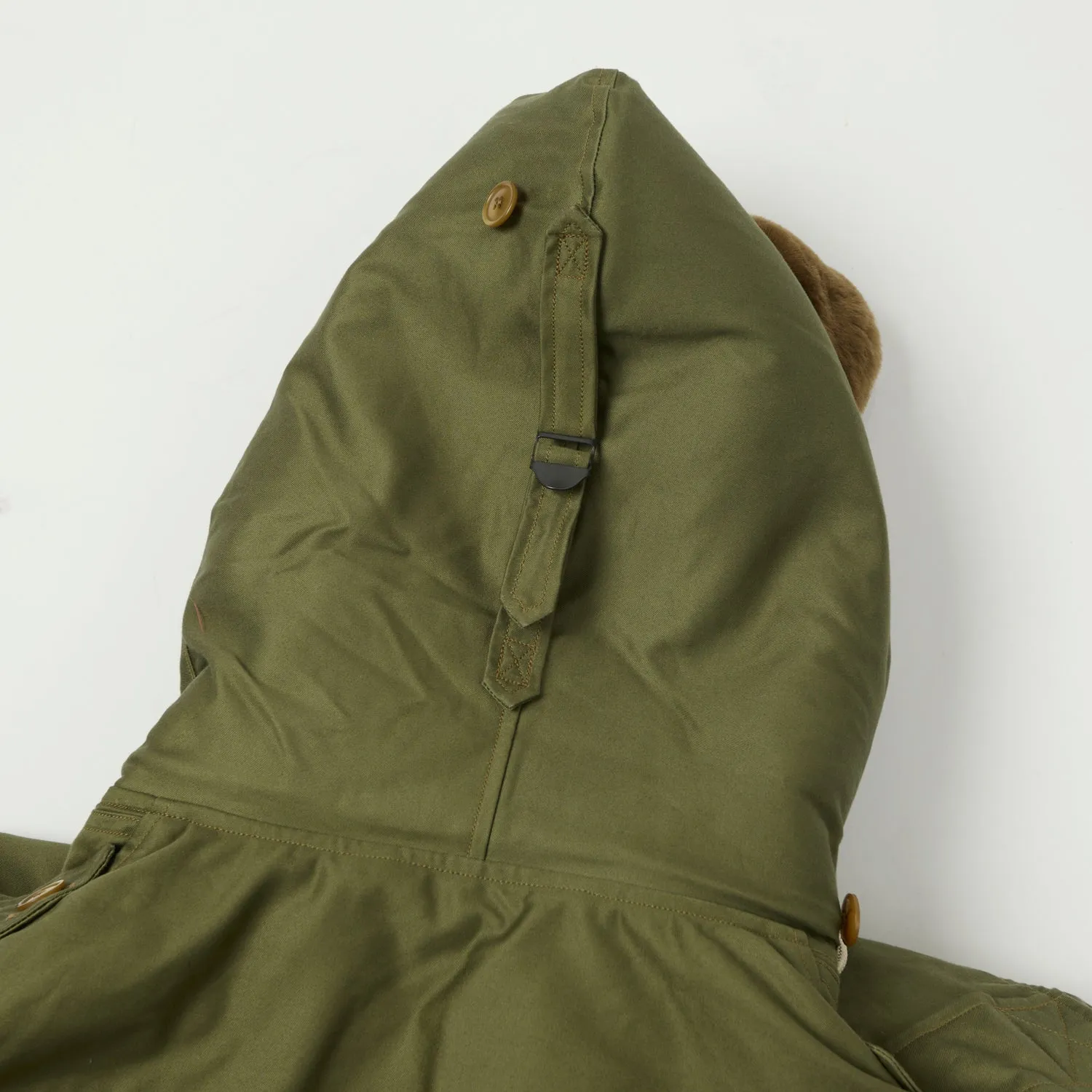 Buzz Rickson's Type B-9 Extreme Cold Flight Parka - Olive Drab sold by Son of a Stag product image thumbnail 5