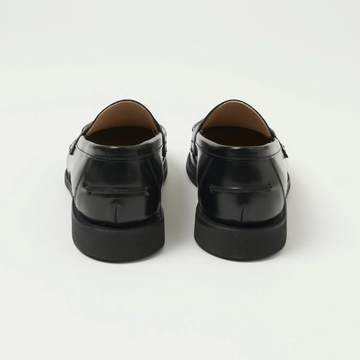 Sanders Butt Seam Loafer Shoe - Black sold by Son of a Stag product image thumbnail 4