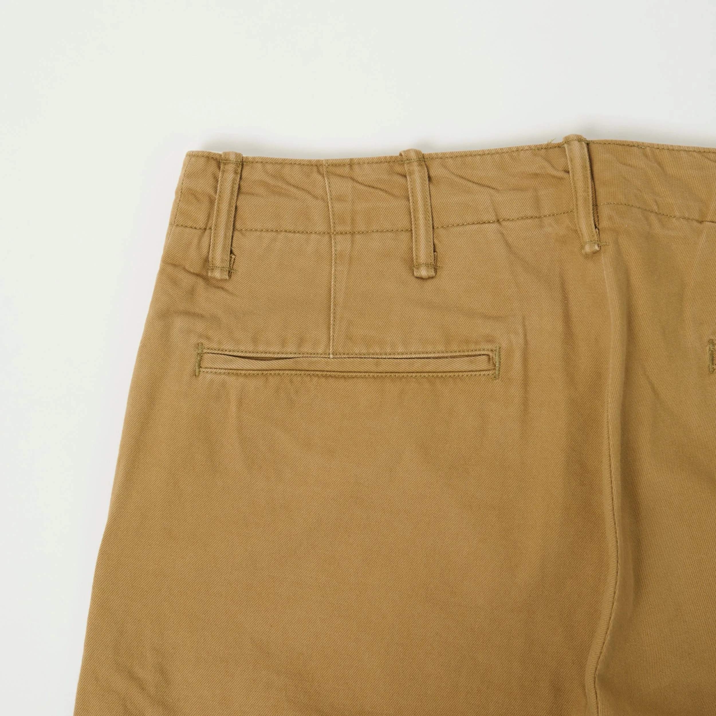 RRL Chino Field Trouser - Khaki sold by Son of a Stag product image thumbnail 4
