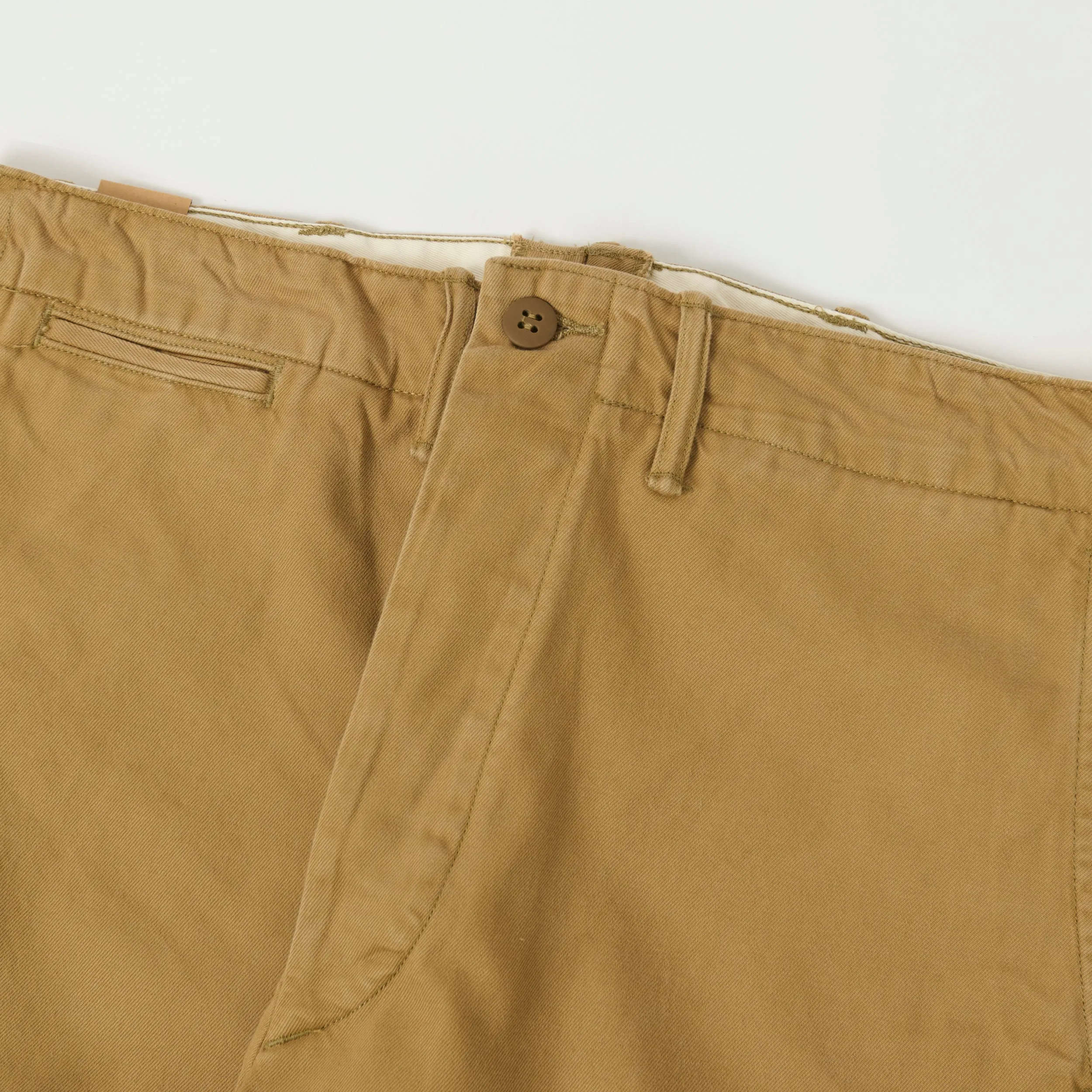 RRL Chino Field Trouser - Khaki sold by Son of a Stag product image thumbnail 3