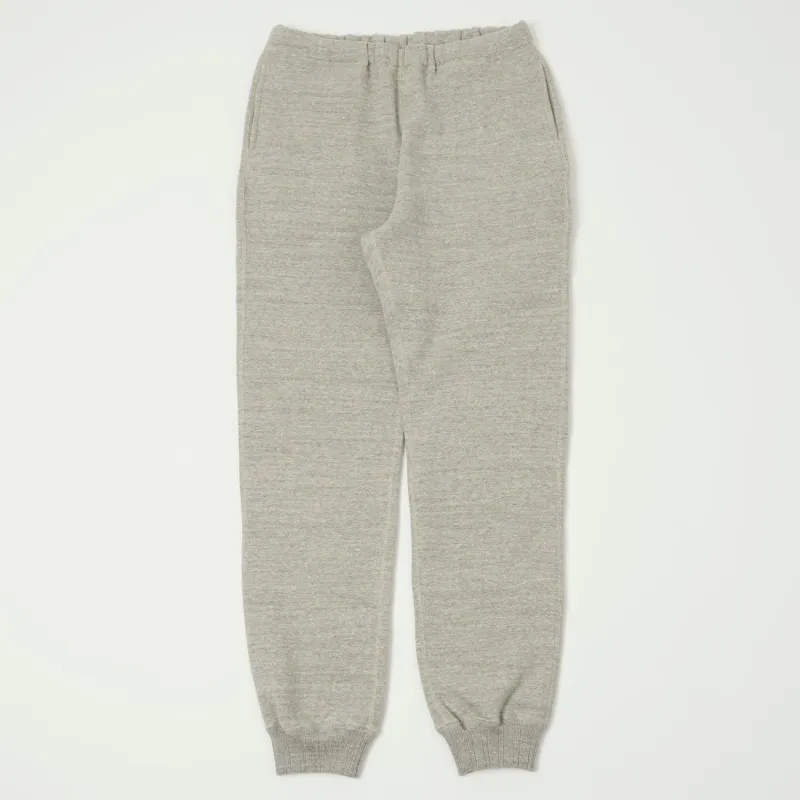 Full Count 3743 'Mother Cotton' Sweatpants - Heather Grey sold by Son of a Stag