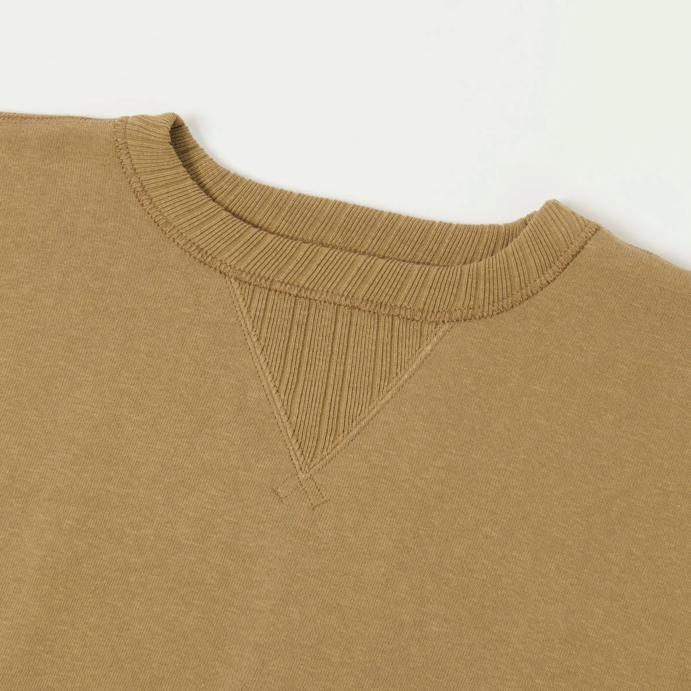 FULLCOUNT 3741 'Mother Cotton' Sweatshirt - Beige sold by Son of a Stag product image thumbnail 2