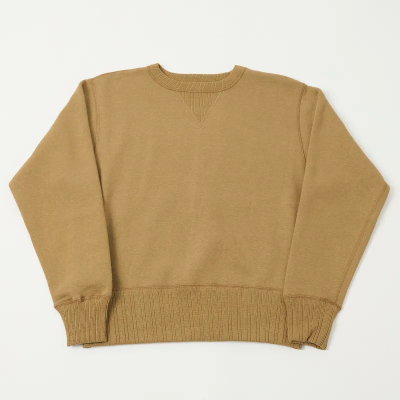 Full Count 3741 'Mother Cotton' Sweatshirt - Beige sold by Son of a Stag
