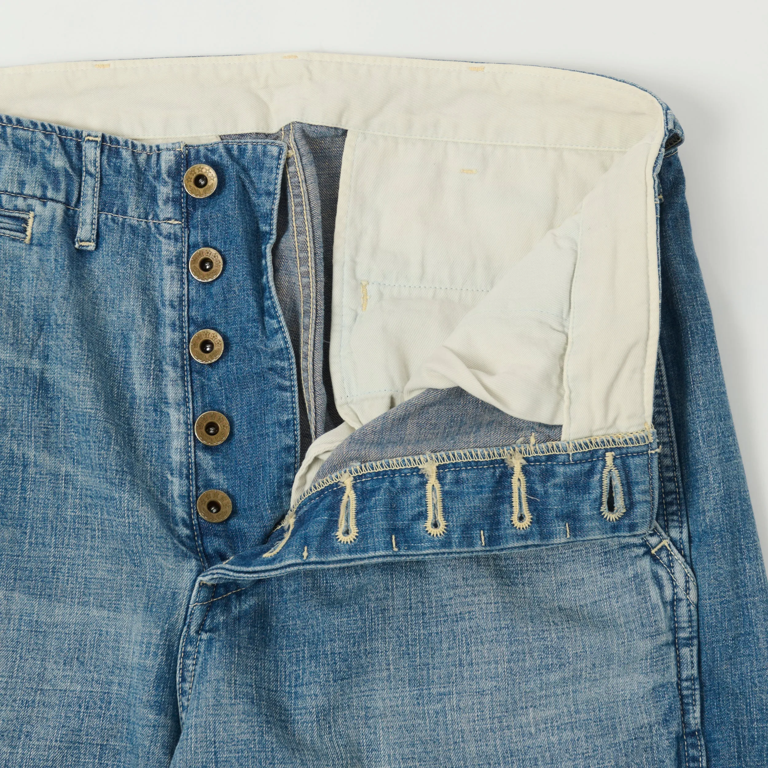 FULLCOUNT 1201 10.5oz Denim Trouser - Heavy Wash sold by Son of a Stag product image thumbnail 3