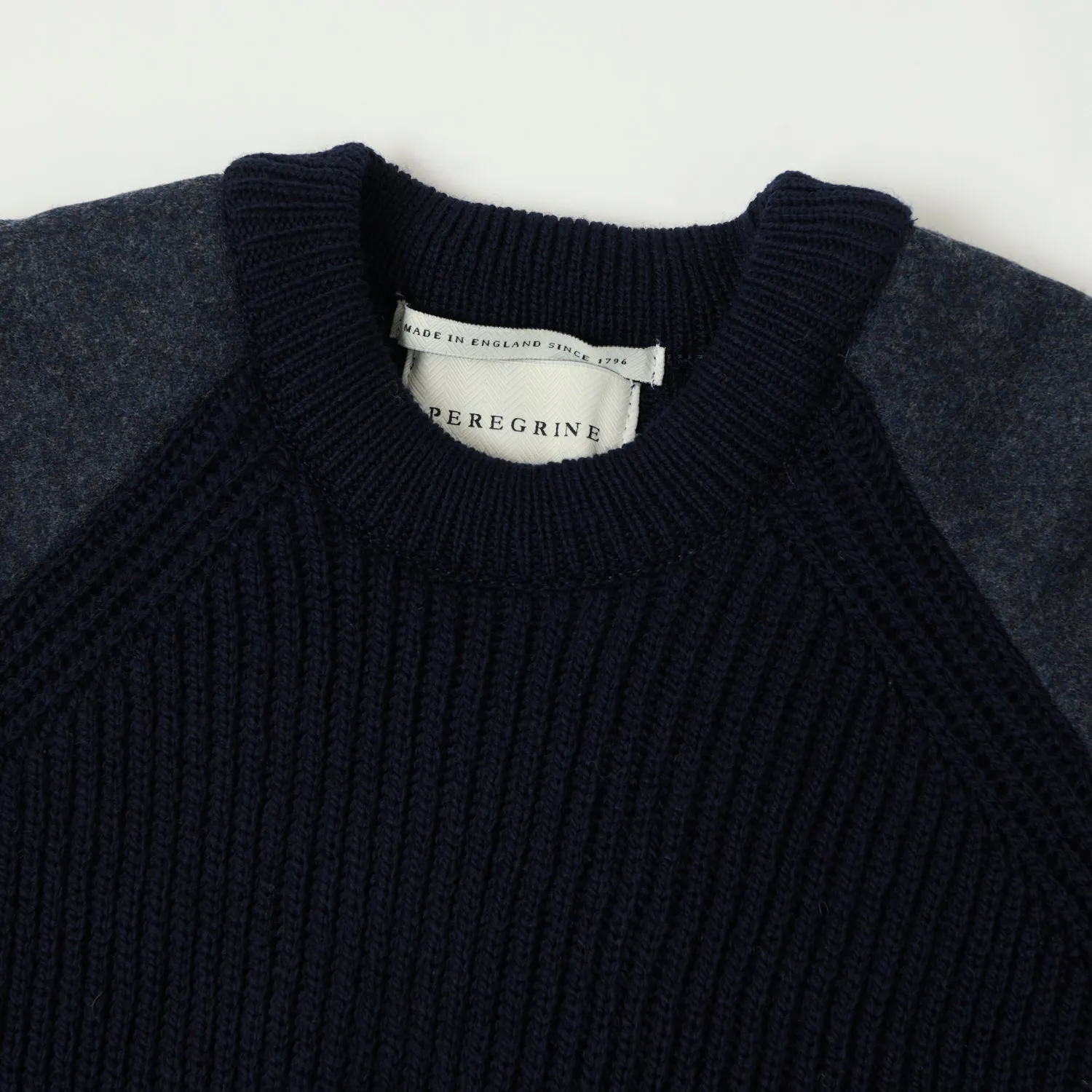 Peregrine Funky Jumper - Navy sold by Son of a Stag product image thumbnail 2