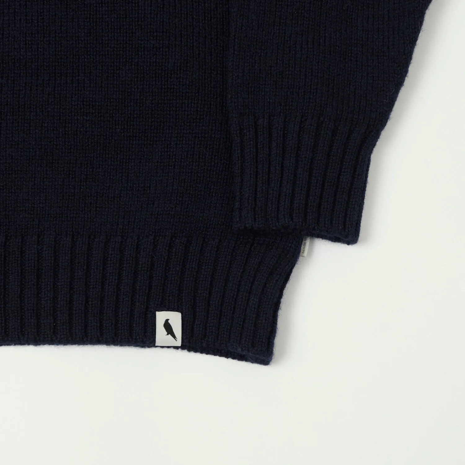 Peregrine Makers Stitch Jumper - Navy sold by Son of a Stag product image thumbnail 3