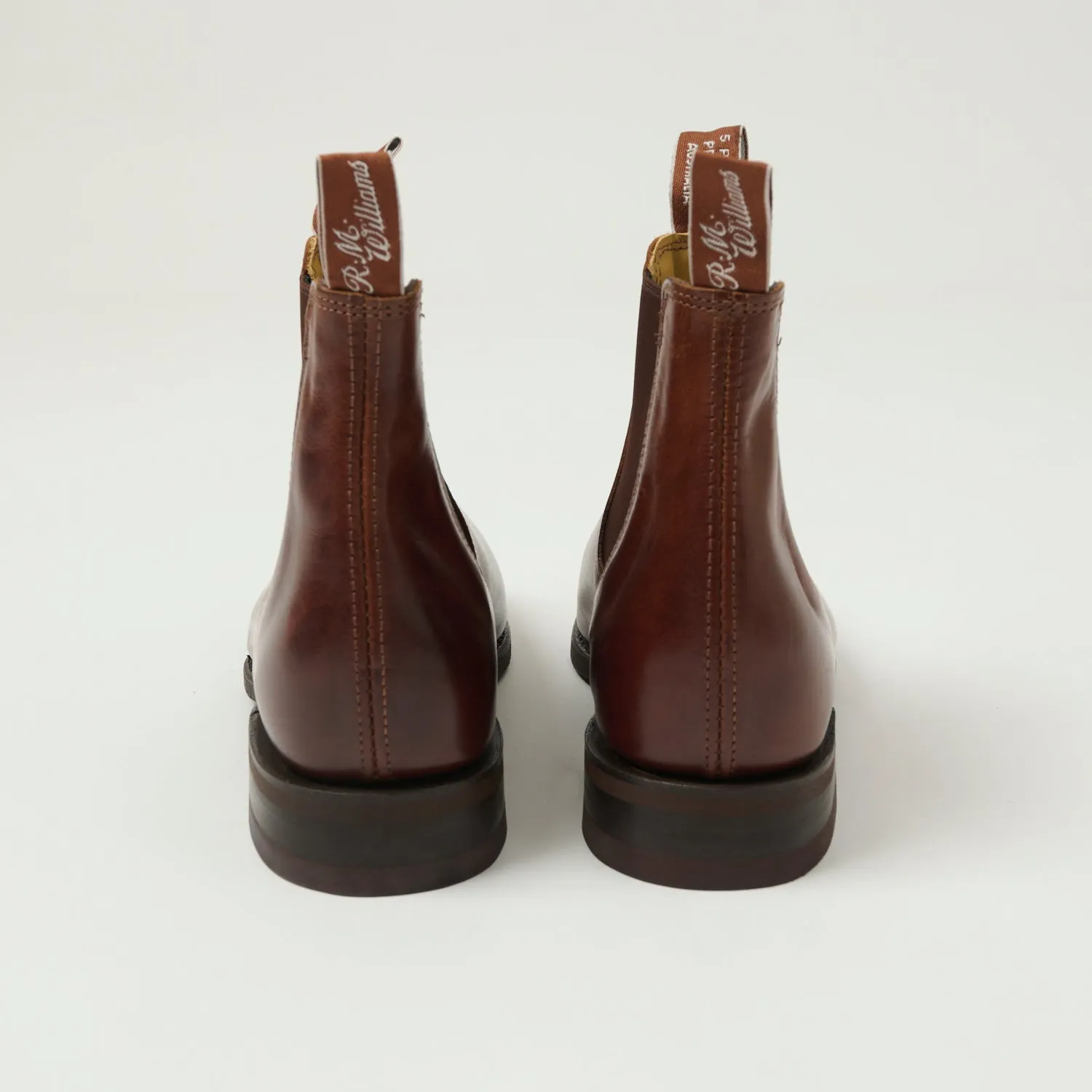 R.M.Williams 'Comfort Craftsman' Leather Chelsea Boot - Mid Brown sold by Son of a Stag product image thumbnail 4