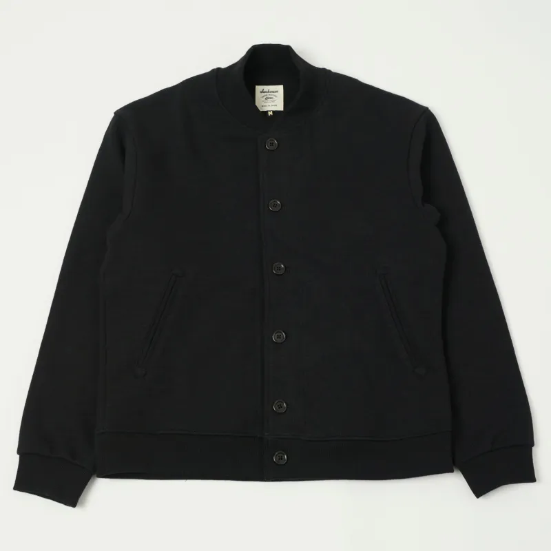 Jackman GG Sweat Ground Jumper - Black sold by Son of a Stag