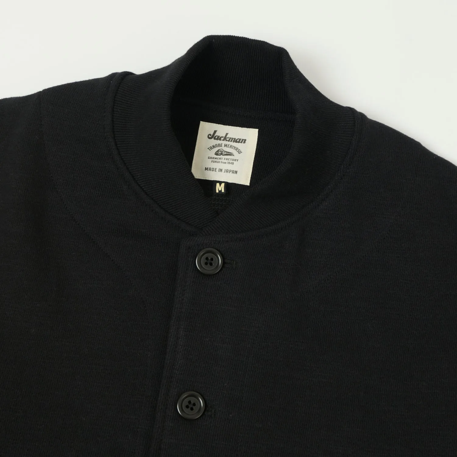 Jackman GG Sweat Ground Jumper - Black sold by Son of a Stag product image thumbnail 2