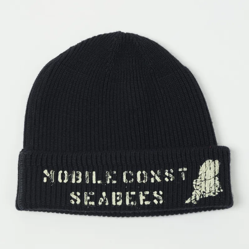 Buzz Rickson's U.S. Navy 'Seabees' Watch Cap - Navy sold by Son of a Stag