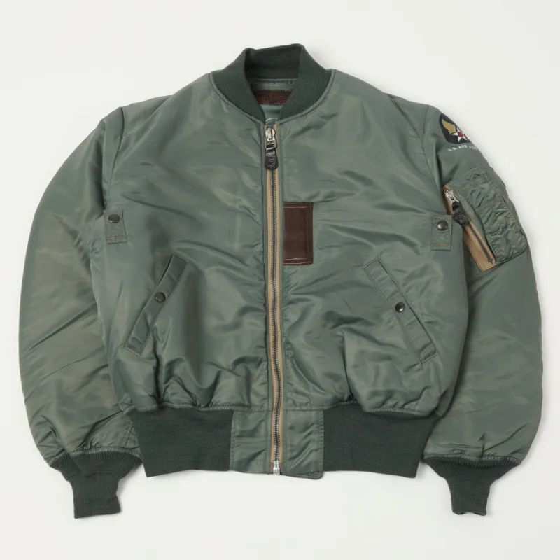 Buzz Rickson's MA-1 'Albert Turner & Co' Flight Jacket - Olive sold by Son of a Stag