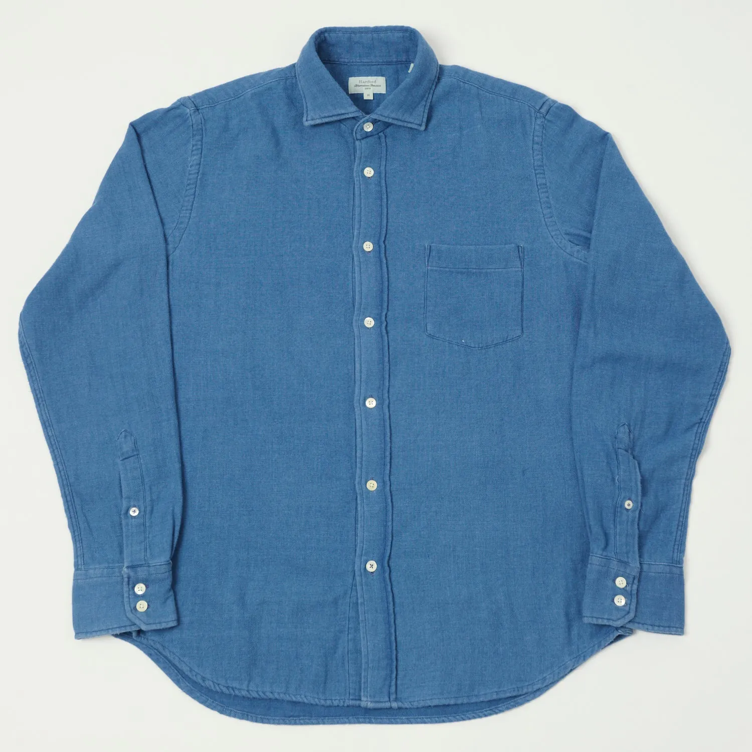 Hartford Paul Shirt - Light Indigo sold by Son of a Stag