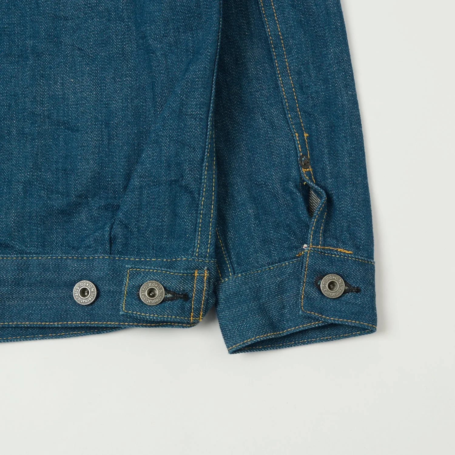ONI Denim 02516P-OFBD Type II Denim Jacket - Rinsed sold by Son of a Stag product image thumbnail 5