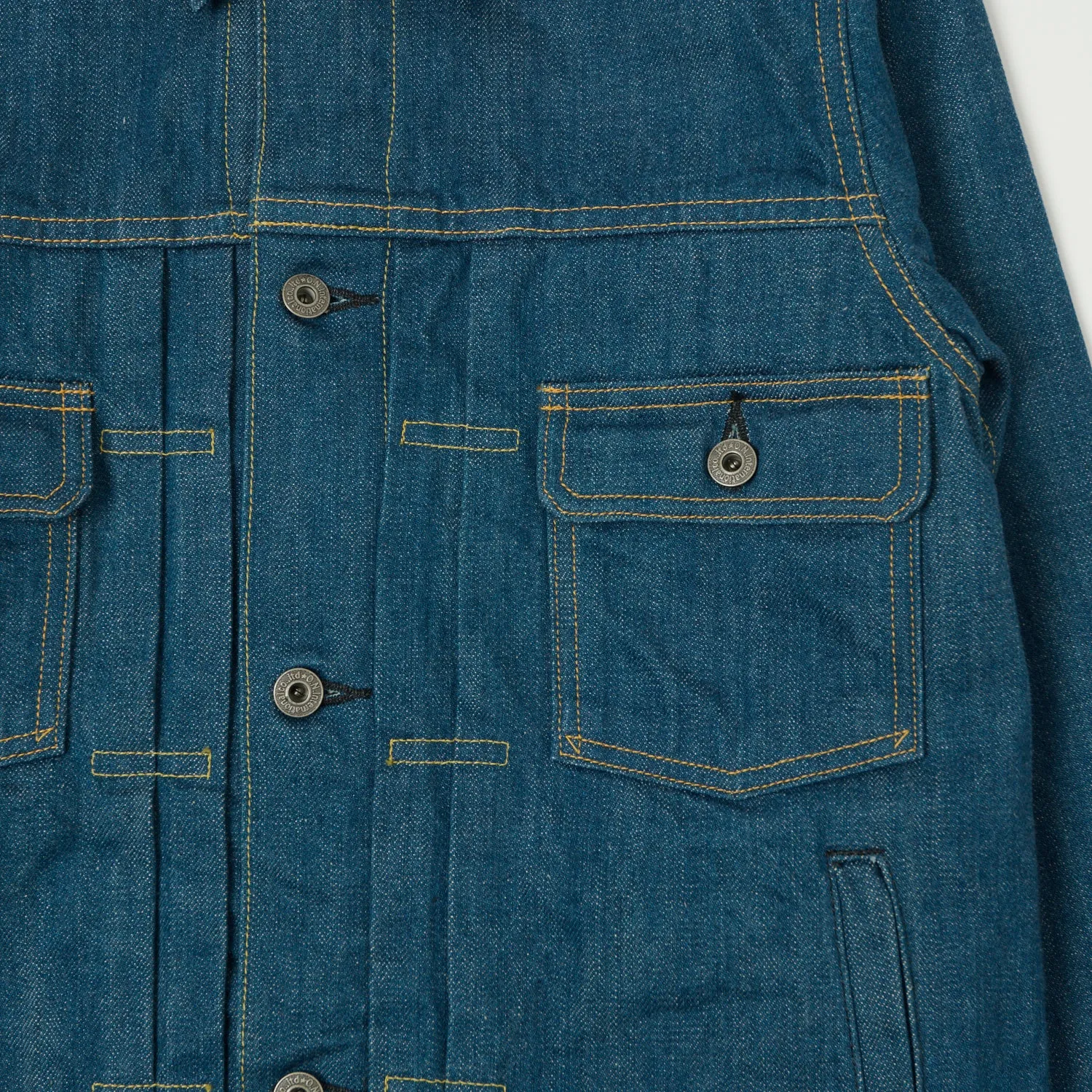 ONI Denim 02516P-OFBD Type II Denim Jacket - Rinsed sold by Son of a Stag product image thumbnail 3