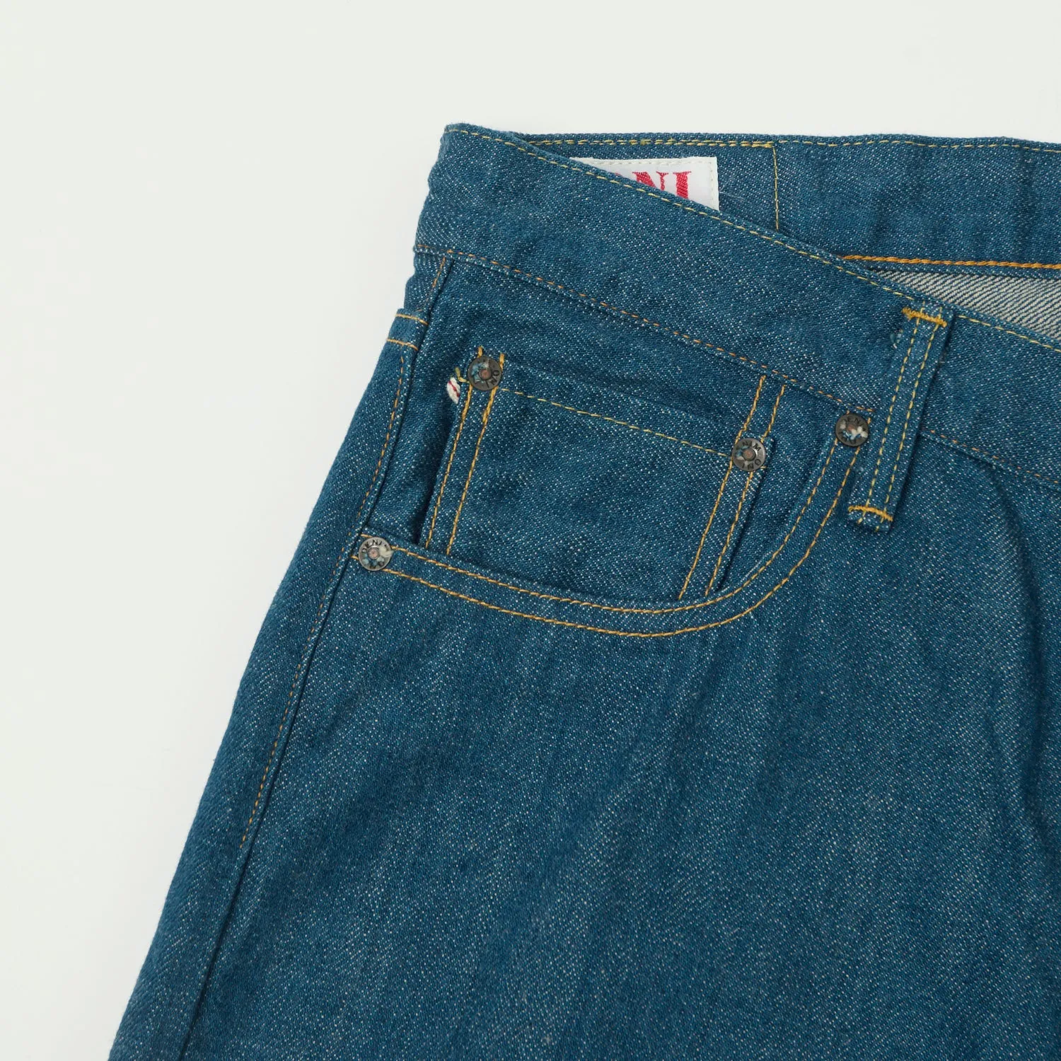 ONI Denim 570-OFBD 13.7oz Regular Straight Jean - One Wash sold by Son of a Stag product image thumbnail 4