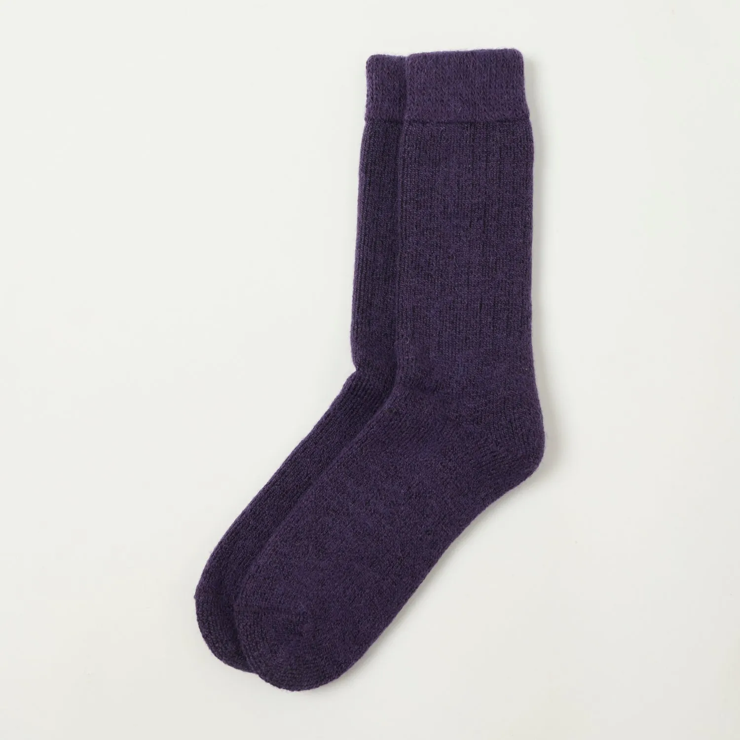 Chamula Alpaca Super Warm Sock - Purple sold by Son of a Stag