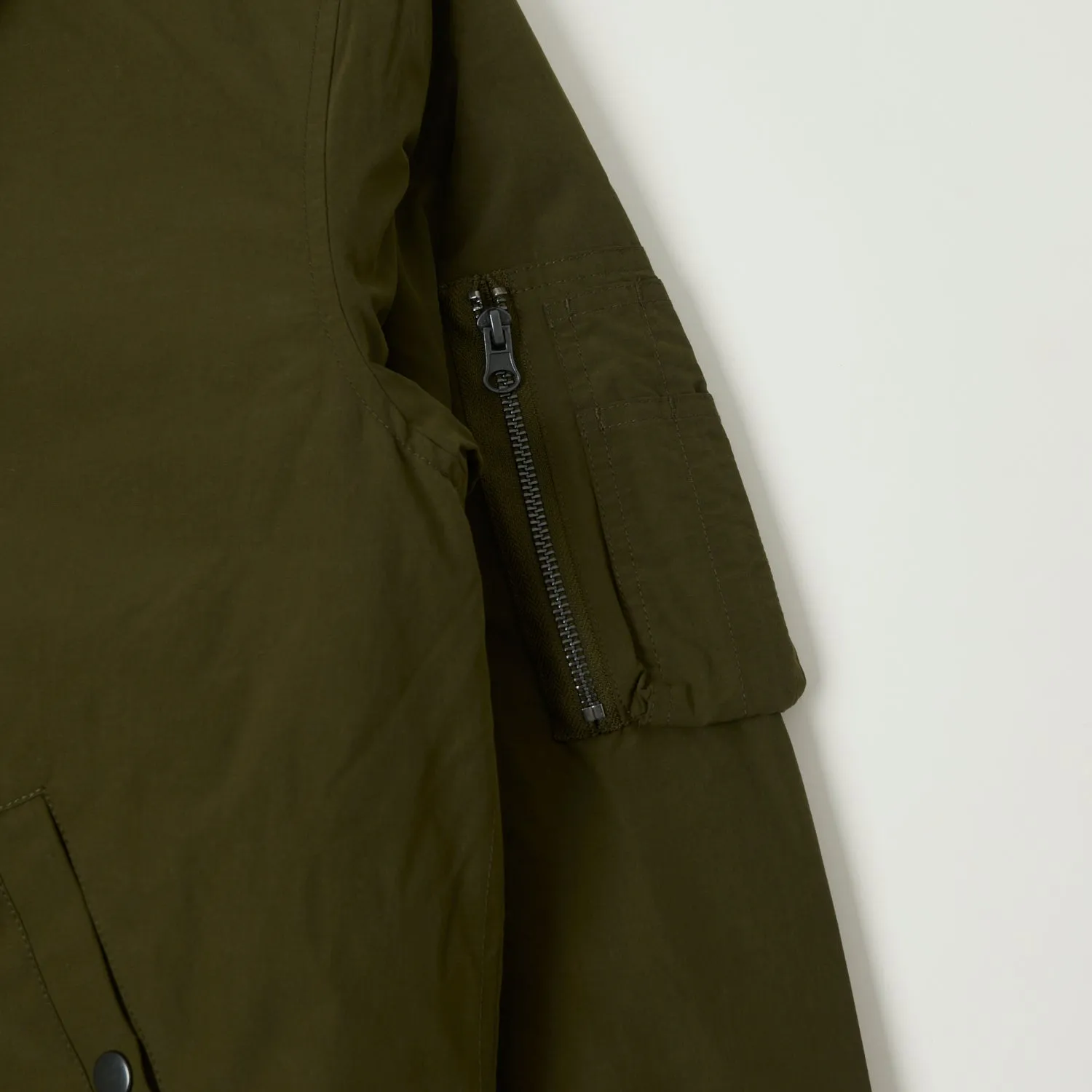 Hartford 'Doe' Flight Jacket - Dark Olive sold by Son of a Stag product image thumbnail 5