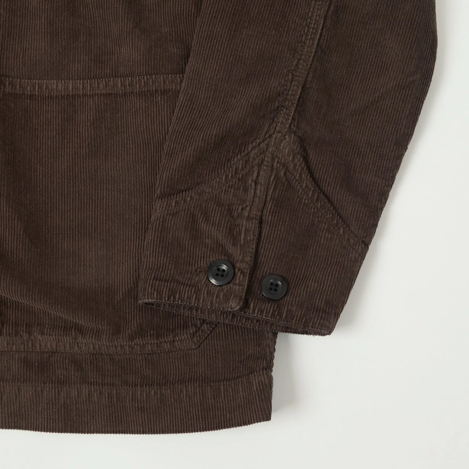 Hartford 'Jack' Corduroy Jacket - Brown sold by Son of a Stag product image thumbnail 4