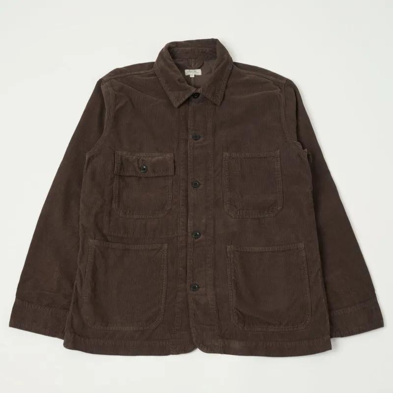 Hartford 'Jack' Corduroy Jacket - Brown sold by Son of a Stag