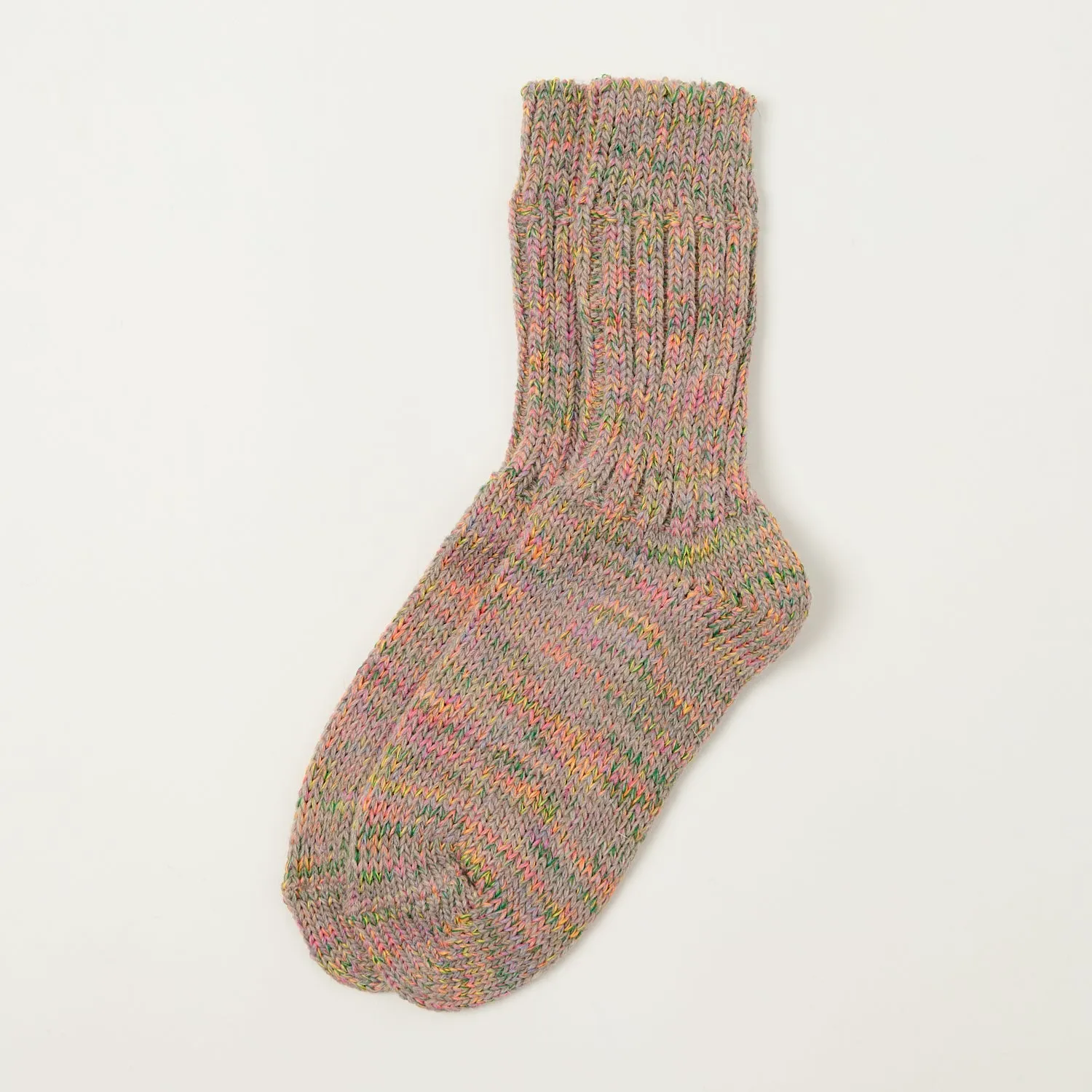 Heritage 9.1 Norwegian Granny Sock - Violet/Multi sold by Son of a Stag