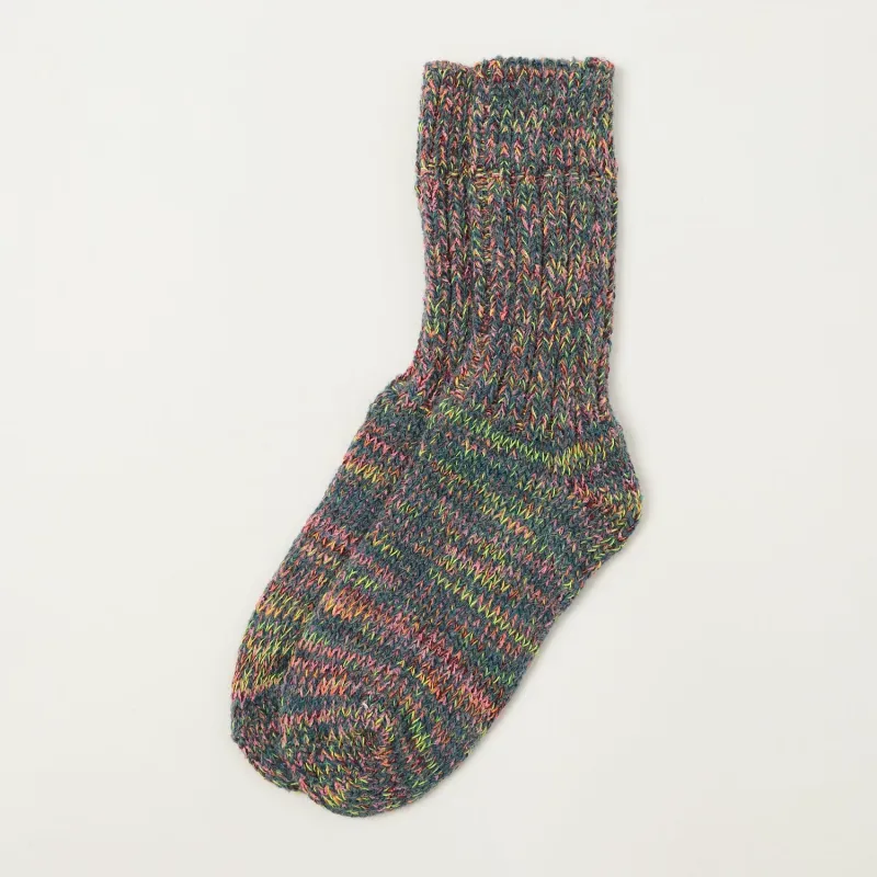 Heritage 9.1 Norwegian Granny Sock - Blue/Multi sold by Son of a Stag