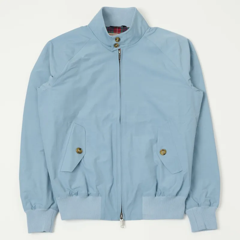 Baracuta G9 'Baracuta Cloth' Harrington Jacket - Dusty Blue sold by Son of a Stag