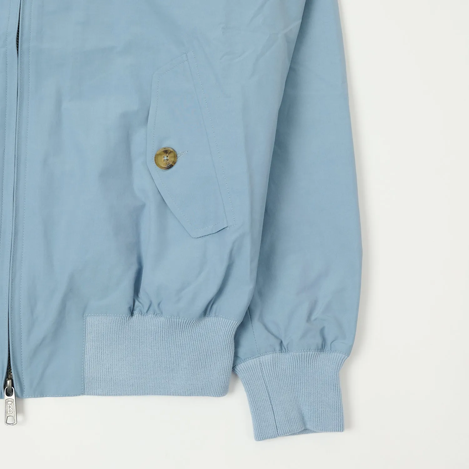 Baracuta G9 'Baracuta Cloth' Harrington Jacket - Dusty Blue sold by Son of a Stag product image thumbnail 3