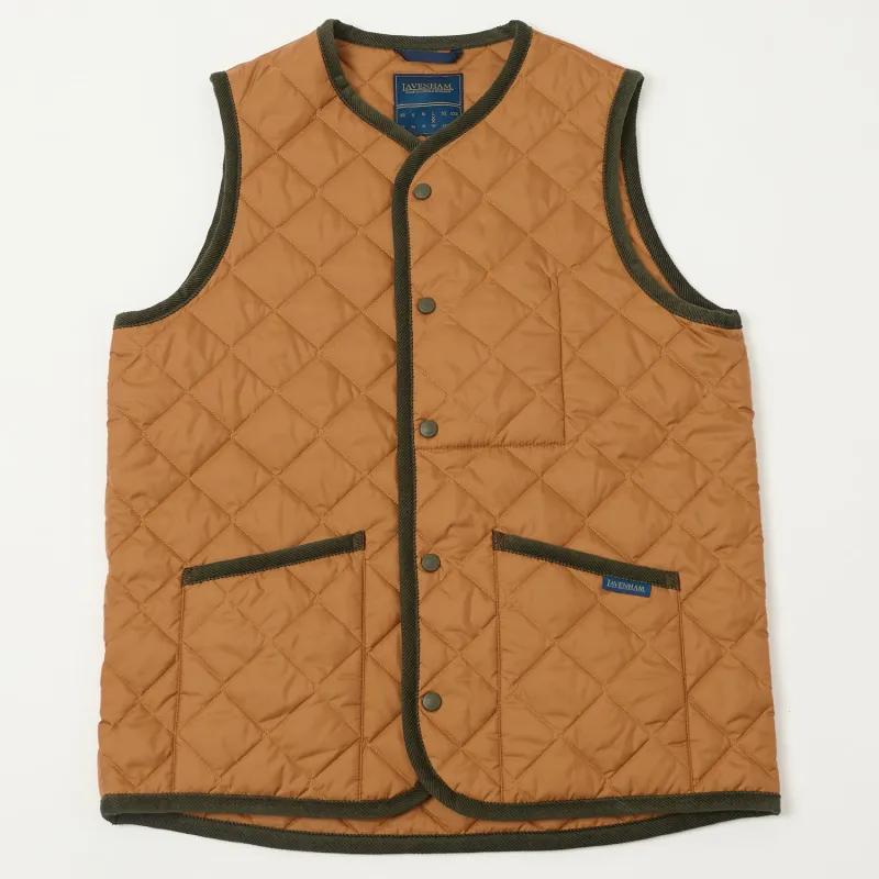 Lavenham Thornham Gilet - Brick sold by Son of a Stag