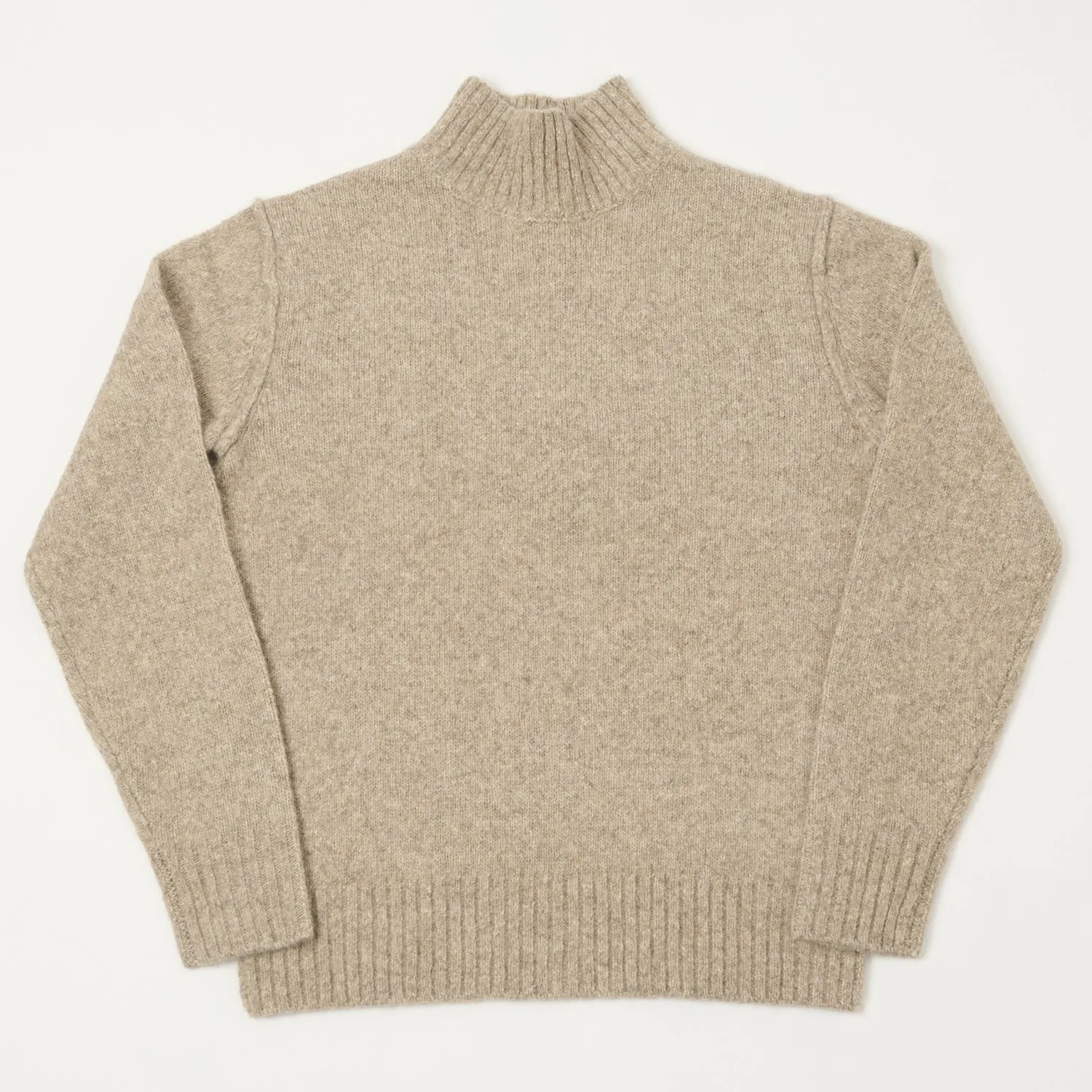 Hartford Turtle Neck Jumper - Natural sold by Son of a Stag