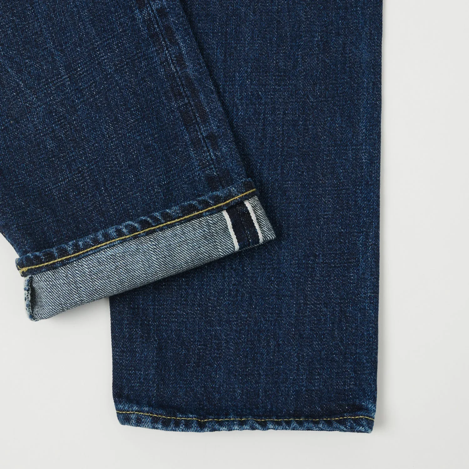 ONI Denim 540 Low Tension 15oz Regular Tapered Jean - 6 Month Used Dark Wash sold by Son of a Stag product image thumbnail 5