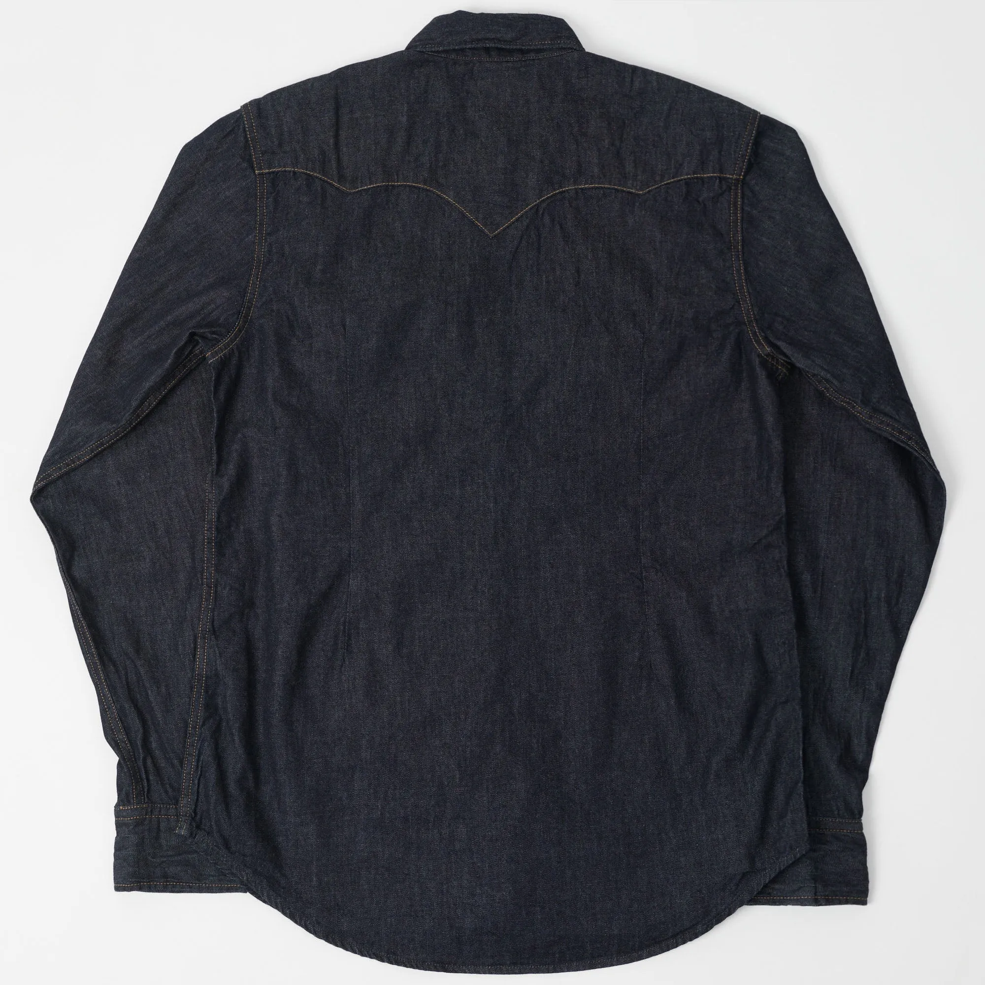 Spellbound 6oz Denim Western Shirt - Rinsed sold by Son of a Stag product image thumbnail 3