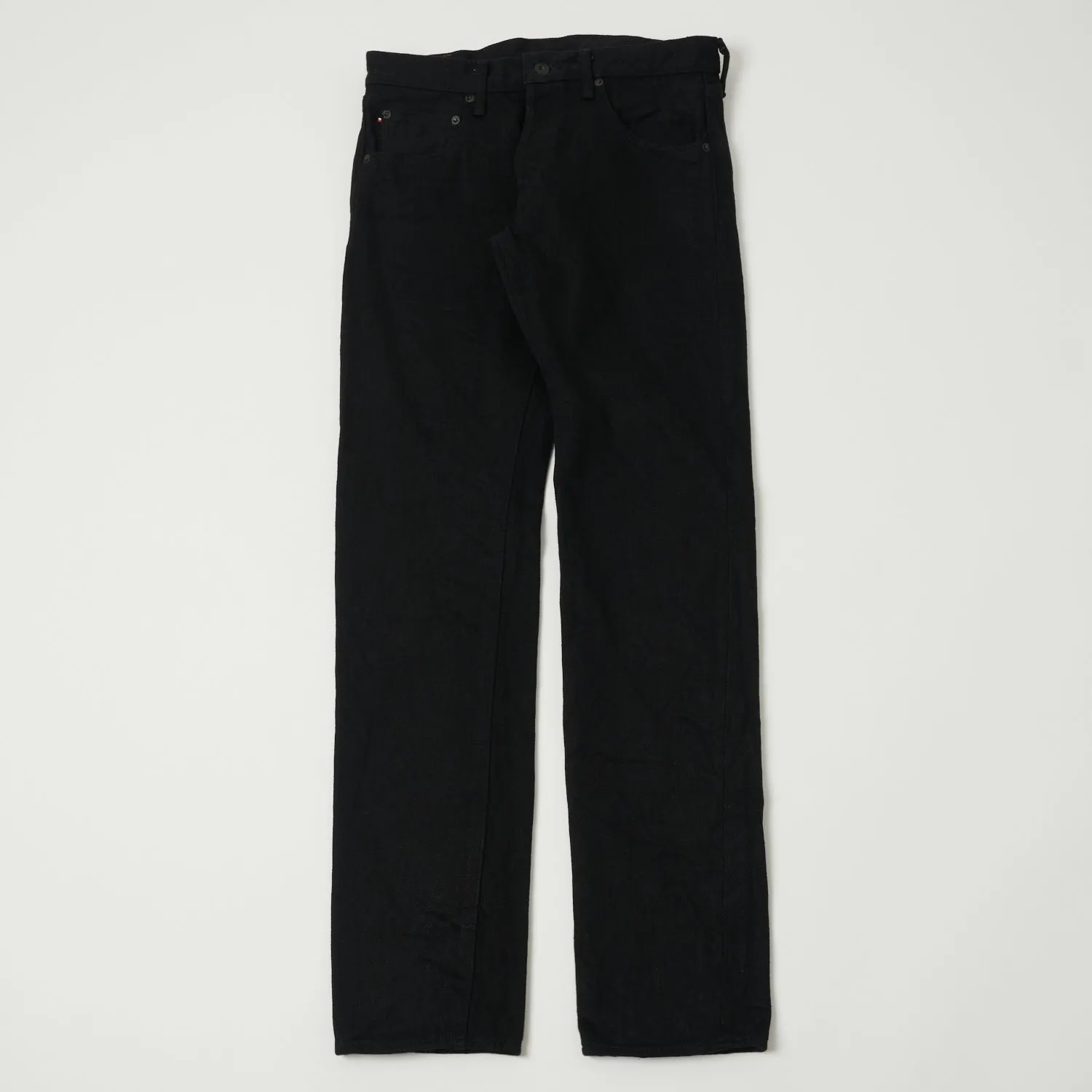 ONI Denim 622ZR-BKBK 20oz Secret Denim Relaxed Tapered Jean - One Wash - Black sold by Son of a Stag