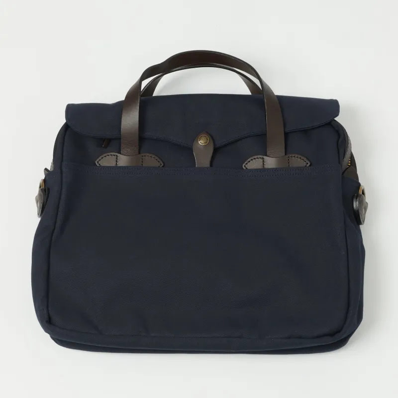 Filson Rugged Twill Original Briefcase - Navy sold by Son of a Stag