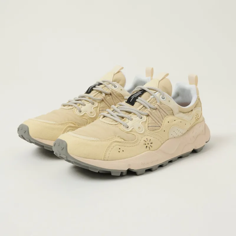 Flower Mountain Yamano 3 'Kaiso' Eco Suede Sneaker - Light Beige sold by Son of a Stag