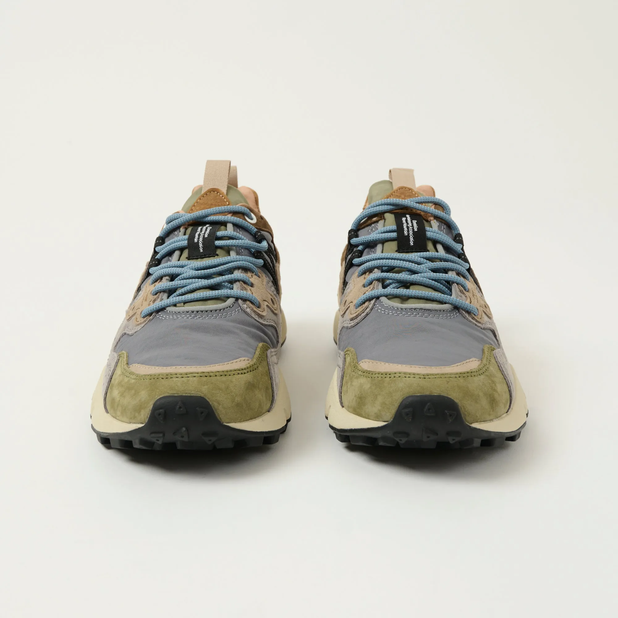 Flower Mountain Yamano 3 Man Suede/Nylon Sneaker - Military/Grey/Light Brown sold by Son of a Stag product image thumbnail 3