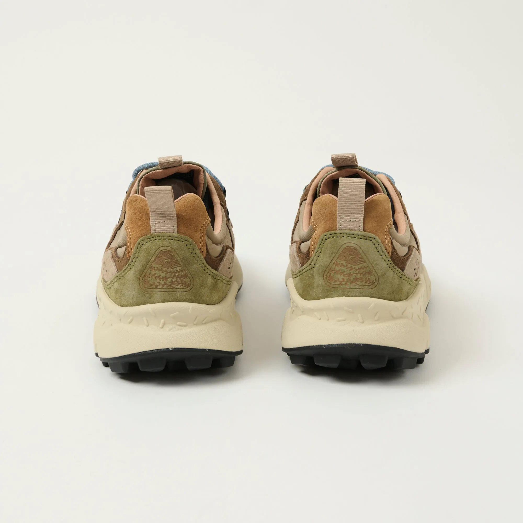 Flower Mountain Yamano 3 Man Suede/Nylon Sneaker - Military/Grey/Light Brown sold by Son of a Stag product image thumbnail 4