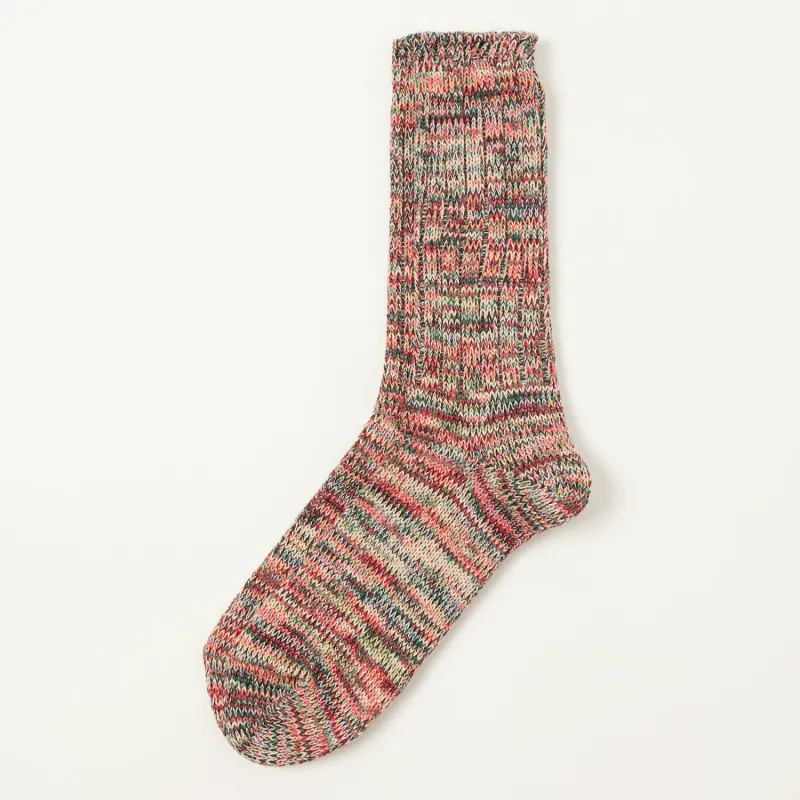 Anonymous Ism 5 Colour Mix Crew Sock - Multi sold by Son of a Stag