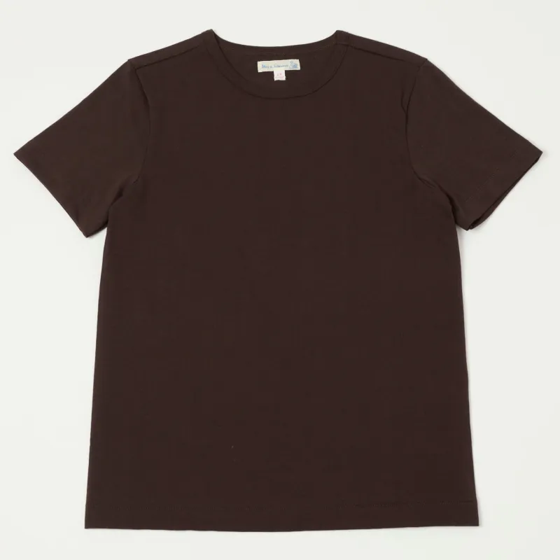 Merz b. Schwanen 1950s Classic Lightweight T-Shirt - Coffee sold by Son of a Stag