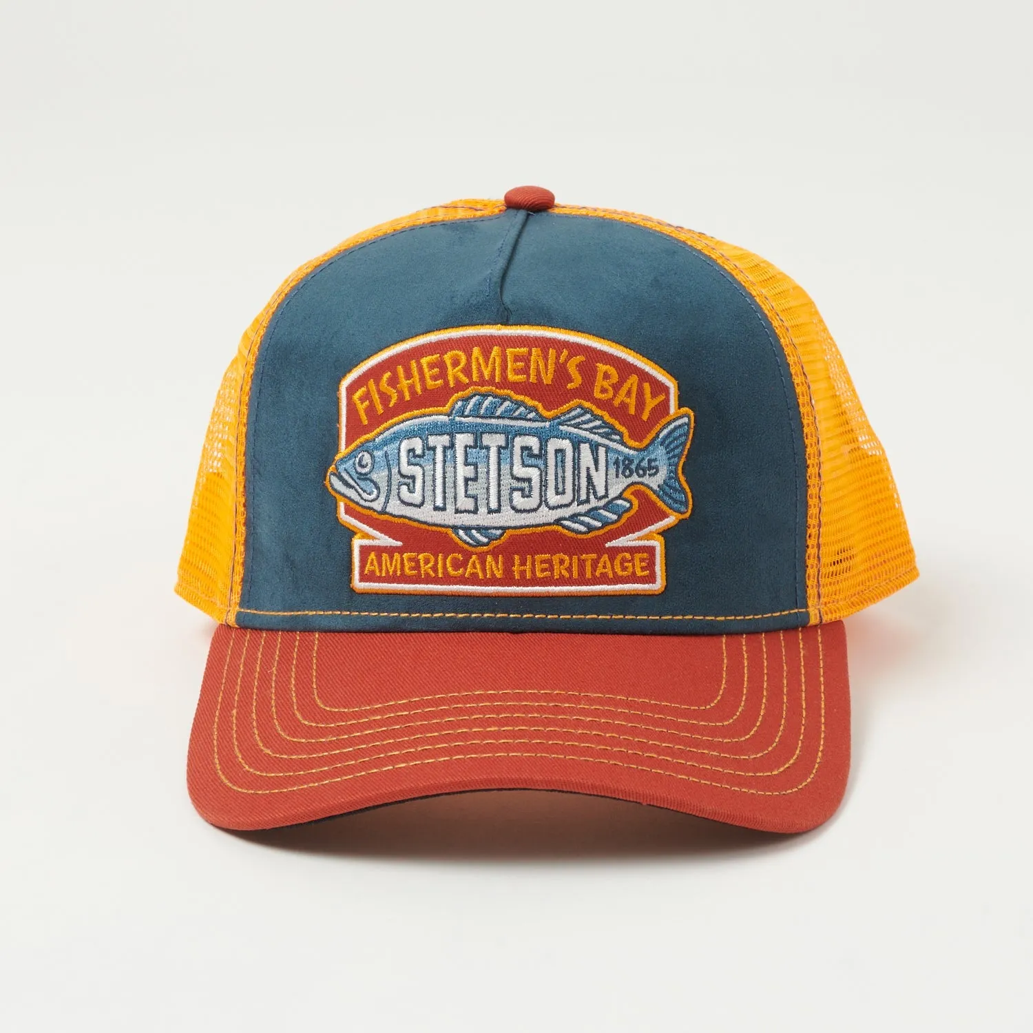 Stetson 'Fisherman's Bay' Trucker Cap sold by Son of a Stag product image thumbnail 2