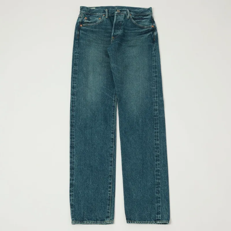 ONI Denim 246 Ishikawadai 15oz Relaxed Tapered Jean - Used Wash sold by Son of a Stag