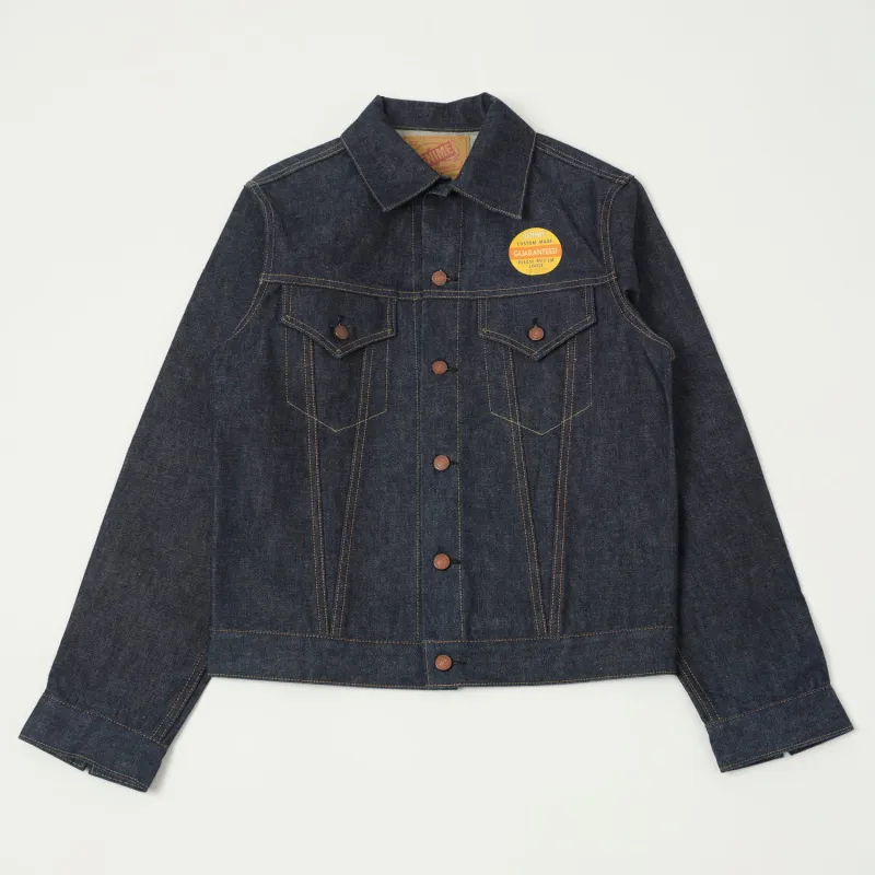 Denime Lot. 233 Type III Denim Jacket - Raw Indigo sold by Son of a Stag