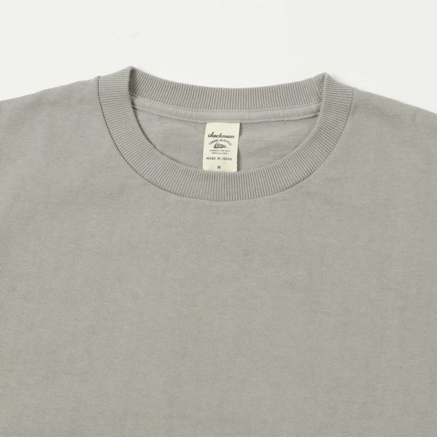 Jackman Dotsume T-Shirt - Retro Grey sold by Son of a Stag product image thumbnail 2