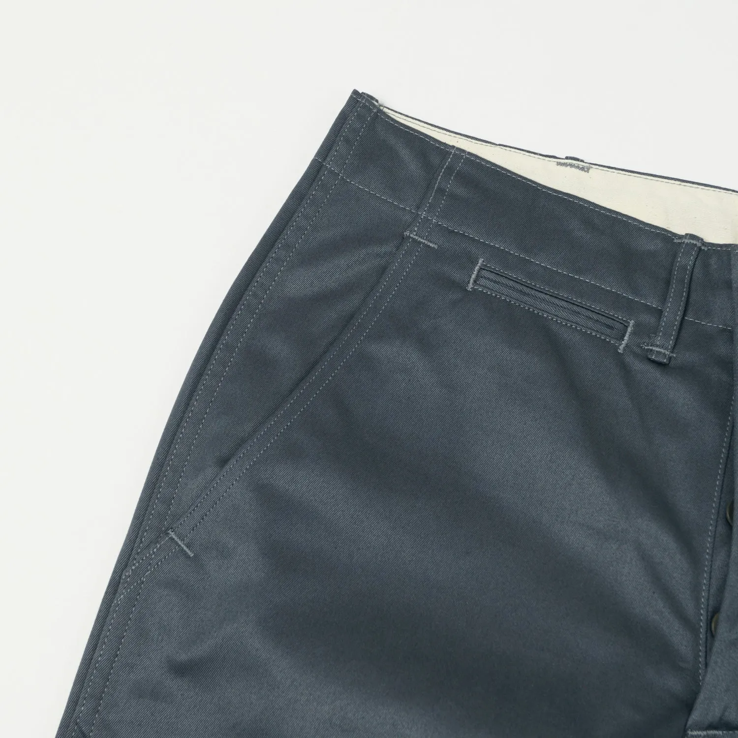 Warehouse & Co 1082 Duck Digger Chino - Blue Grey sold by Son of a Stag product image thumbnail 4