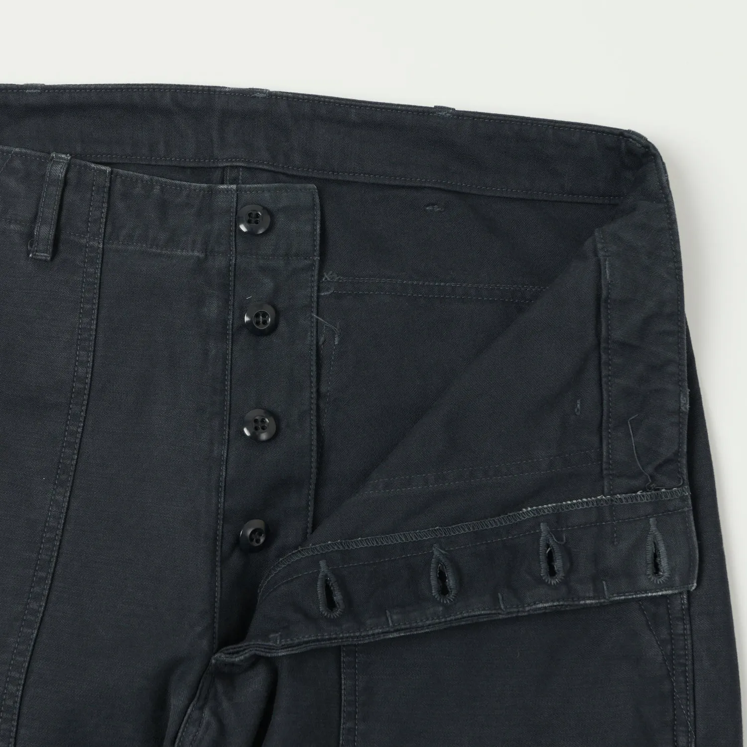 FULLCOUNT 1992 OG107 Utility Trouser - Black sold by Son of a Stag product image thumbnail 3