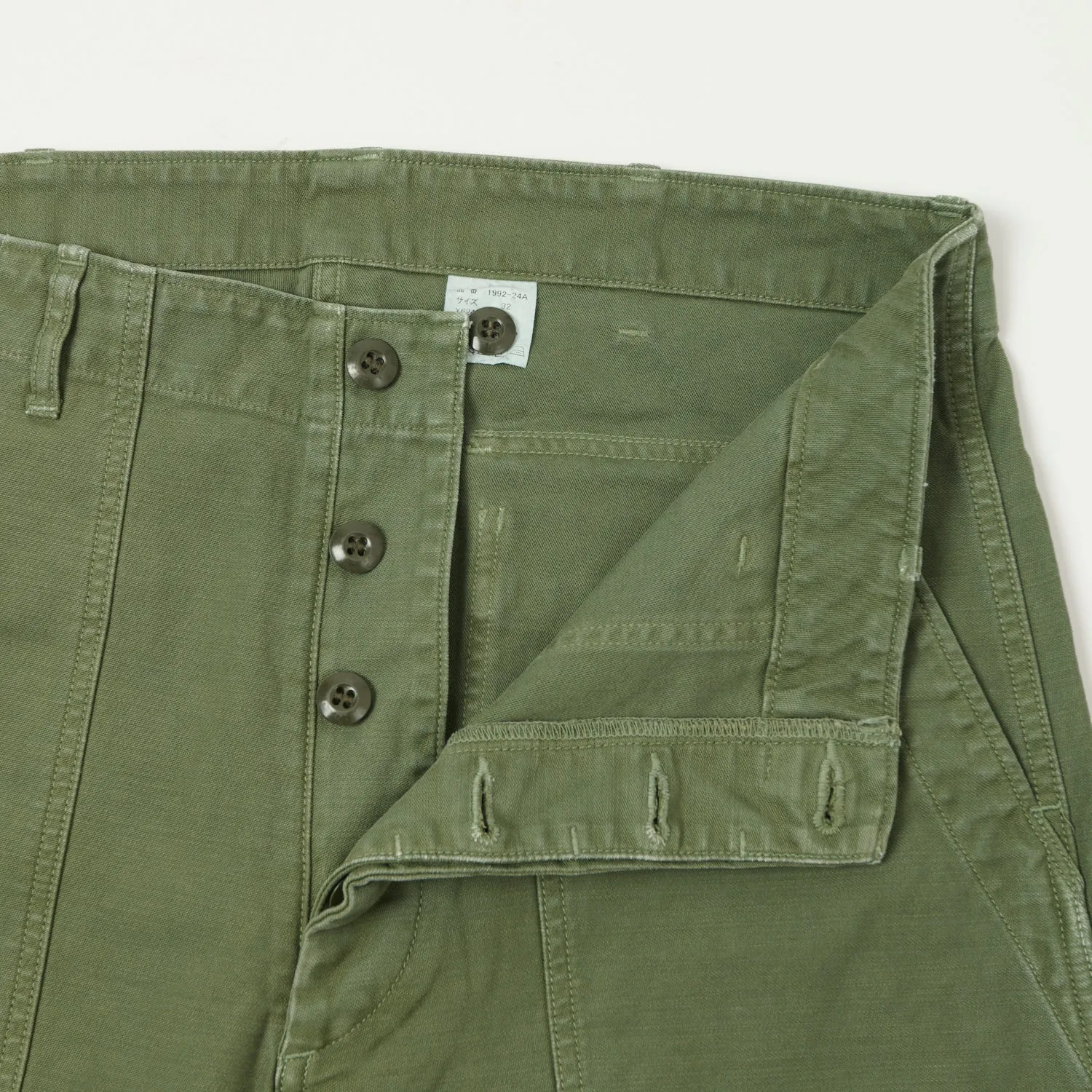 FULLCOUNT 1992 OG107 Utility Trouser - OD Green sold by Son of a Stag product image thumbnail 4