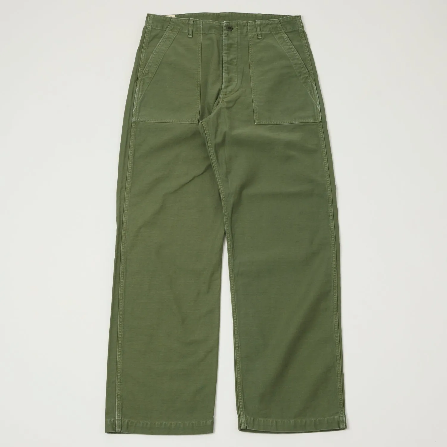 FULLCOUNT 1992 OG107 Utility Trouser - OD Green sold by Son of a Stag