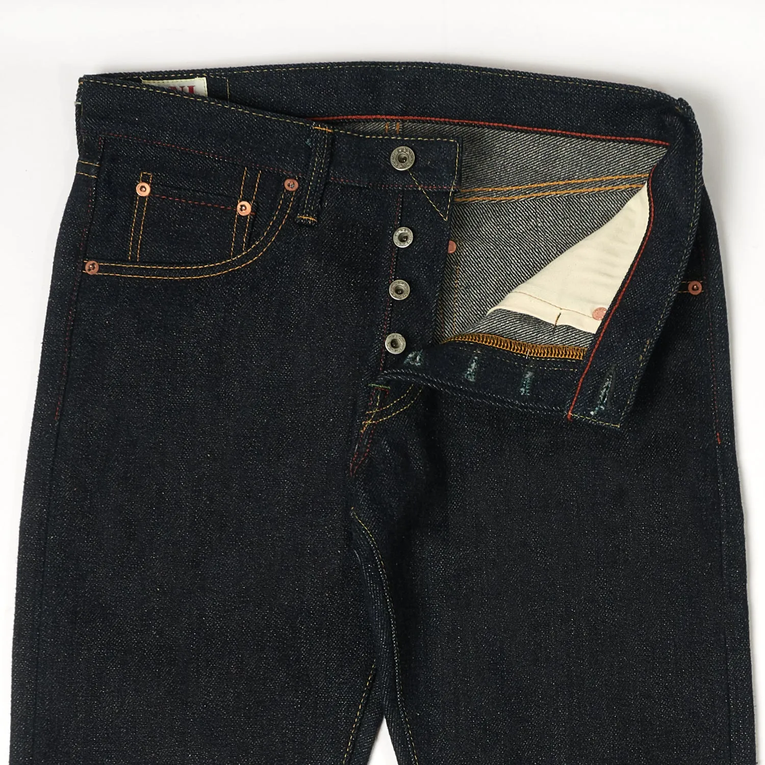 ONI Denim 507DGK 'Deep Green Cast' 20oz Slim Straight Jean - Raw sold by Son of a Stag product image thumbnail 3