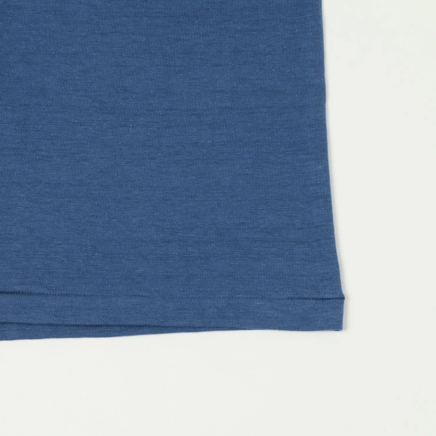 Warehouse & Co 4601 Henley T-Shirt - Faded Blue sold by Son of a Stag product image thumbnail 3